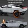 1:24 Pickup S680 Model Car Diecast Miniature Alloy Toys Sound Light Pull Back Doors Opened Vehices Heartfelt Gifts For Children