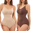 Body Shapewear Plus Size Feminino para Controle de Barriga Esculpindo Modelador de Corpo Roupa Íntima Modeladora Slimming