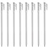 Camping Moon R-30 Tent Pegs Stainless Steel 420J Martensitic Hardened 300mm 8-Piece Set