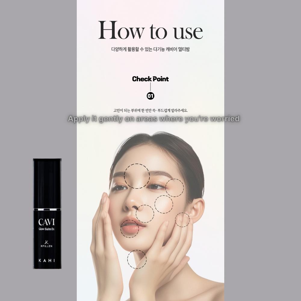 KAHI CAVI Glow SkinCare 6 tipos