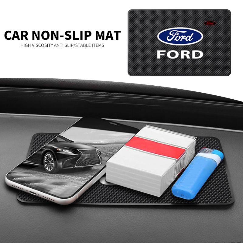 Car Sticky Anti-slip Mat Car Dashboard Pad Heat Resistant Non-Slip Mat For Ford Focus 2 MK2 3 4 MK3 MK4 ST Mondeo Festiva Fusion