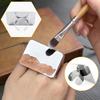Smooth Easy Surface Palette Makeup To Use Stainless Steel Application Easy To Clean Finger Palette for Women