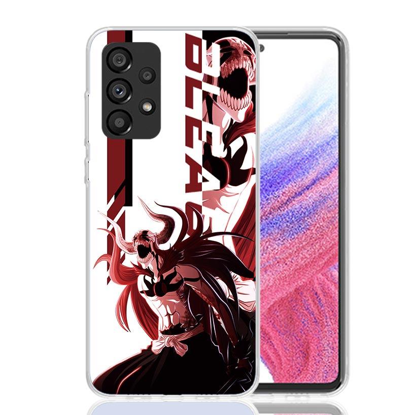 Anime Bleach Ichigo Kenpachi Phone Case For Samsung Galaxy A17 A16 A14 A15 A13 A57 A56 A54 A55 A53 A37 A36 A34 A35 A33 A26 A24 A