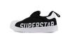 Originals SUPERSTAR 360 X I Vintage Anti Kick Cushioning Low Top Skateboard Shoes Black Infant And Toddler EG3408