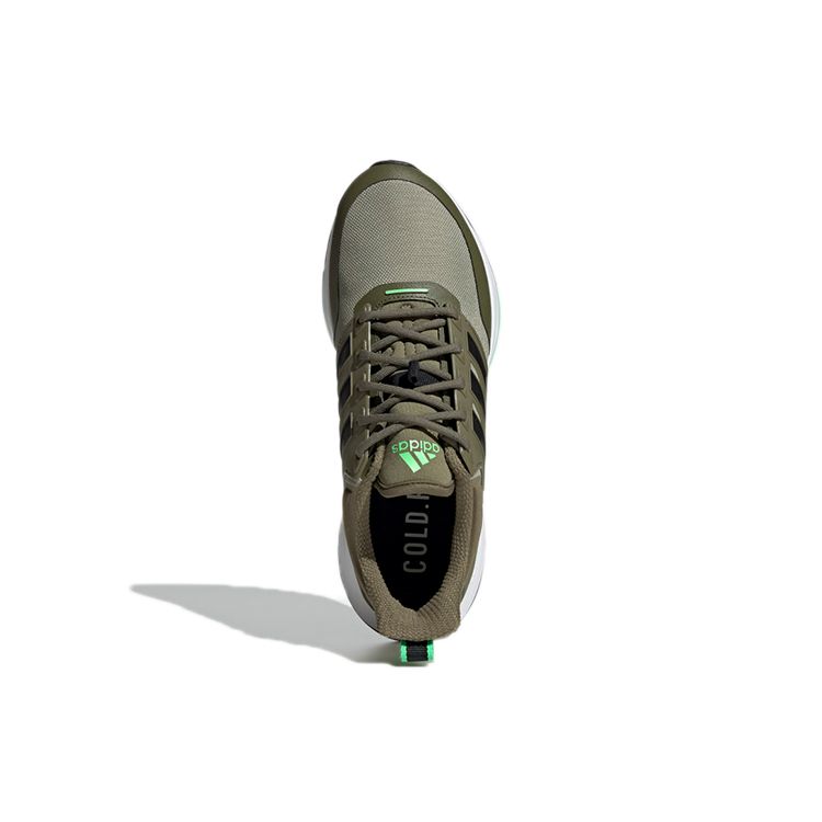 Adidas EQ21 Comfortable Fabric Durable Low-Top Running Shoes Men Sneakers Olive-Green H68086