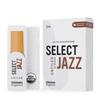 WoodWinds Reed for Alto Saxophone USDA Organic Certified SELECT JAZZ UNFILED ORRS10ASX2M Pack of 10 D'Addario D'Addario [Hardness 2M] []