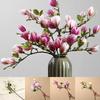 1PC Fake Flowers Wedding Decoration Bouquet New Simulation Magnolia Home Artificial Flowers DIY Multiple Options Available MIT