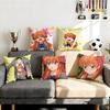 Comedy Monthly Girls Nozakikun Cushion Cover Cushion Cover Set 4Pcs 50x50 45x45 40x40 Pillowcase Decorative Sofa Home Decor