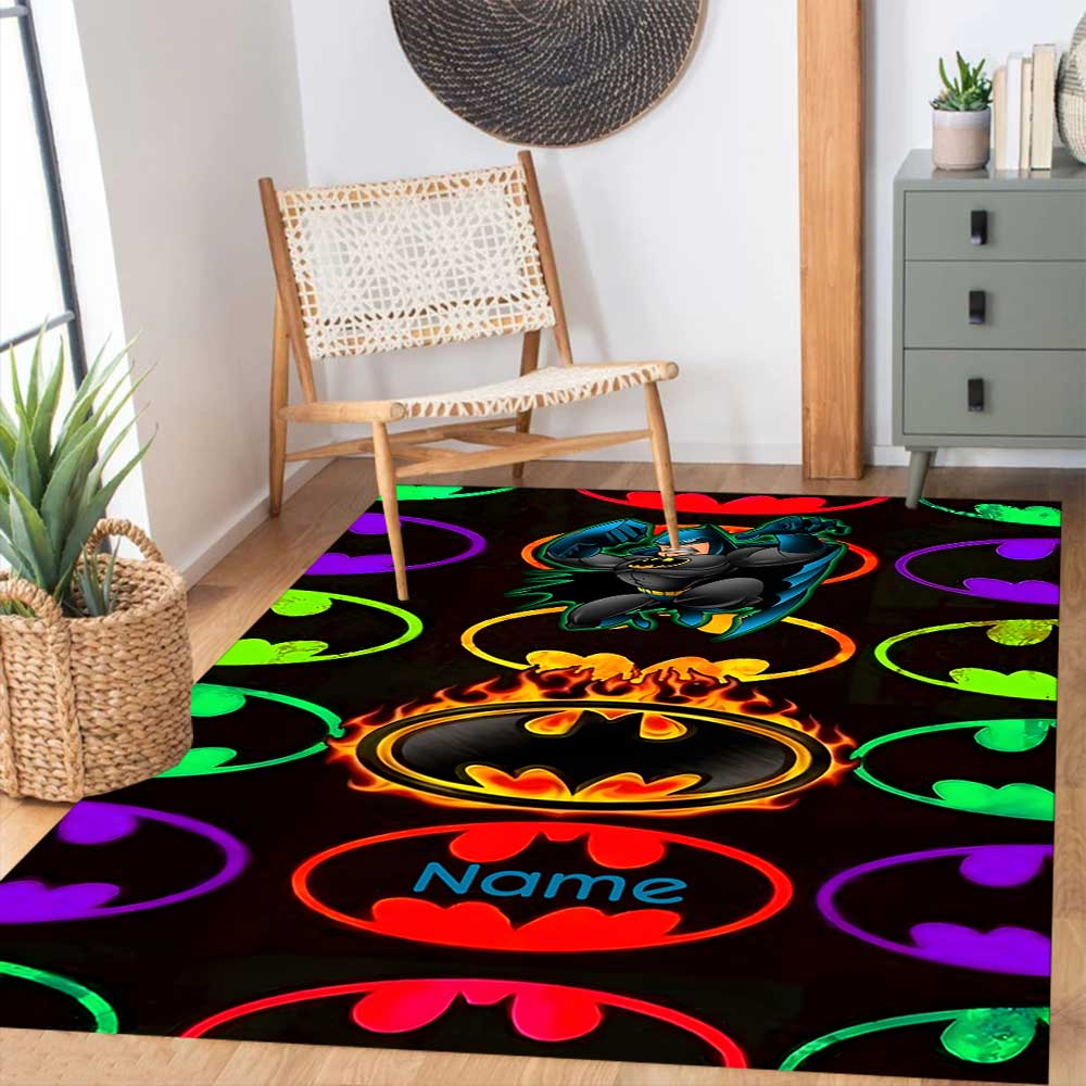 Warner Bros. Films (2) Personnalisez votre tapis avec nom, coussin de chaise de bureau, cadeau pour chambre à coucher, salon.