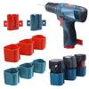 Nástěnný držák baterií a nářadí se šrouby pro baterie a nářadí Makita/Milwaukee/Bosch 10,8V 12V