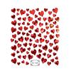 Nail Heart Sticker Non-Fading Self-Adhesive Non-falling Removable DIY Gloss Valentines Day Nail