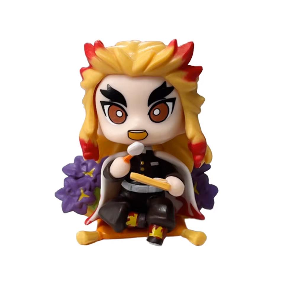 Demon Slayer Tanjiro Kamado Nezuko Anime Cartoon Figur Blind Box Kreatives Personalisiertes Statue Modell Ornament Überraschungsgeschenkboxen