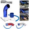Universal 3'' 76mm Car Cold Air Intake System Turbo Induction Pipe Tube Alumimum Auto Air Filter Induction Flow Hose Pipe Kit