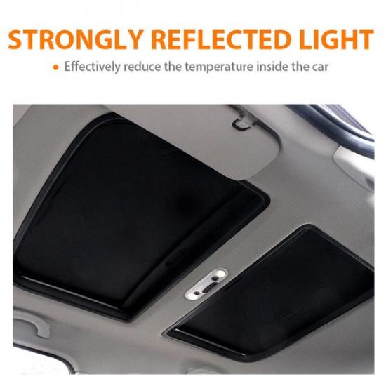 2PC For MINI Cooper S Clubman F55 F56 R56 Sunroof Sun Shade Foldable Roof Cover.