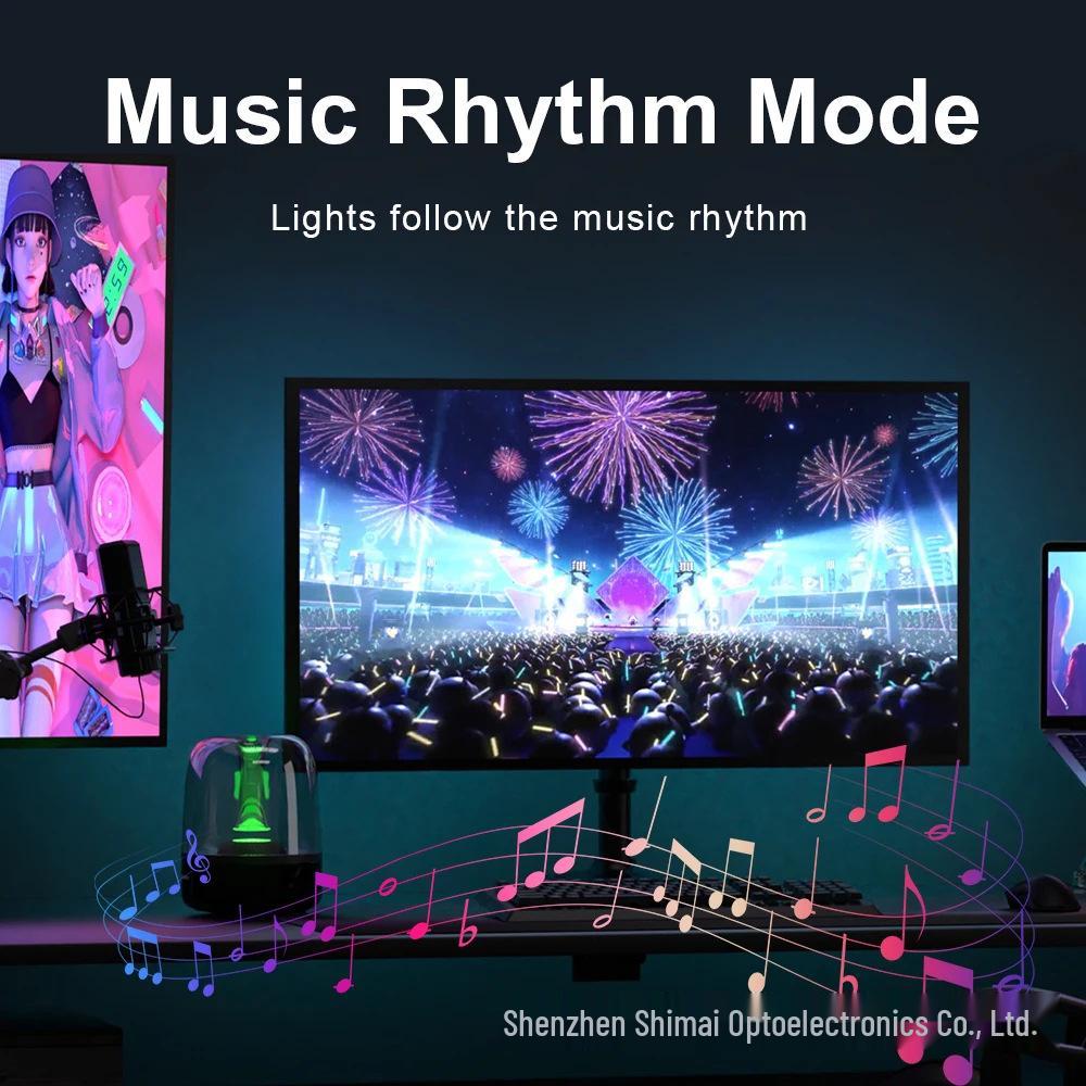 RGB Ambient Light Strip for E-Sports Room: Desktop Monitor Backlight with Screen Synchronization