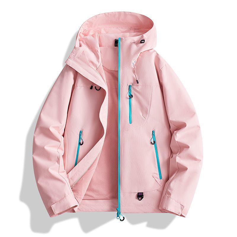 2026 New Waterproof Windproof Unisex Outdoor Jacket for Spring/Autumn - Warm Mountaineering Shell Outerwear