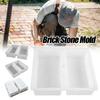 Reusable Paving Cement Mold 20x10cm Brick Stone Mold Concrete Pavement Mold Lawn Patio