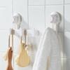 Strong Vacuum Suction Cup Hooks Removable Reusable Coat Hooks Kitchen Bathroom  Multi-Purpose Hooks