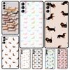 Cute Dachshund Dog Hot Case For Samsung Galaxy S23 Ultra S22 S21 S20 FE Note 20 Ultra S8 S9 S10 Note 10 Plus Cover