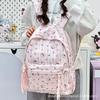 Schoolbag New High Value KT Cat Girl Student School Bag Leisure Travel Backpack Lightweight Large Capacity Junior High School Student Backpack