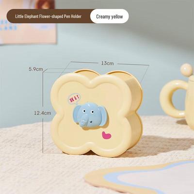 Cute Cartoon Desktop Organizer Set