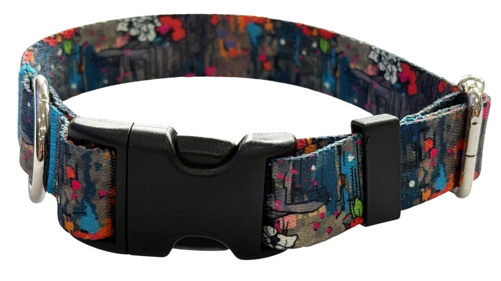 Dog Collar 2 Cm with Buckle Adjustable Graf Zepnij Dog Collar 2 Cm with Buckle Adjustable Graf Zepnij L: 40-55cm