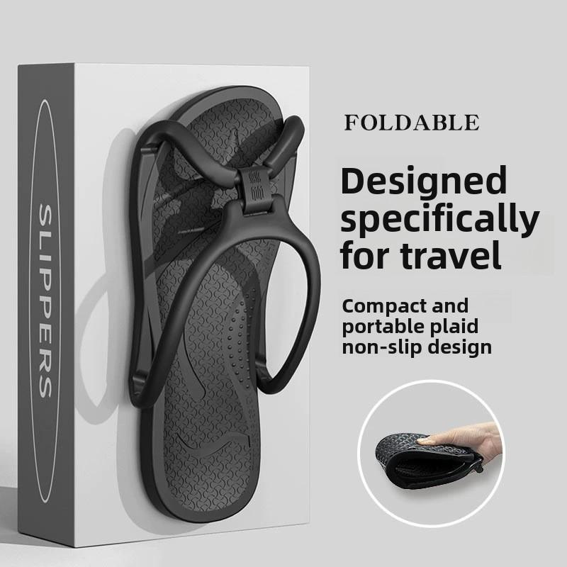 Foldable Couple Travel Slippers Are A Must-have for Non Slip Travel In Hotels. They Are Convenient To Carry Indoo… More