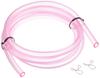 Kijima 105-0832 Motorcycle Resistant Hose, Gasoline Compatible, Pink, Inner Diameter 0.2 Inch (4