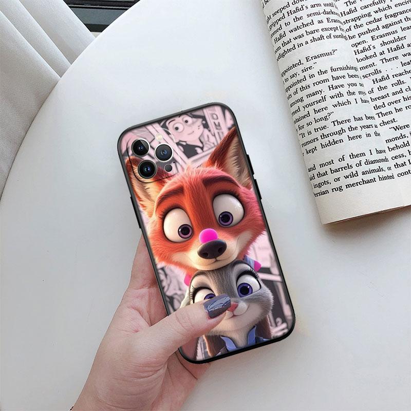 Zootopia Disney Phone Case for Motorola Moto Edge 60 60s 70 G86 G56 G54 E14 G04S G45 G54 G64 Pro Power Neo Fusion
