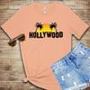 Hollywood Sunset and Palm Trees T Shirt 01134