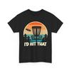 Disc Golf Shirt, I'd Hit That Disc Golfing Sports Lovers Women Men Shirt