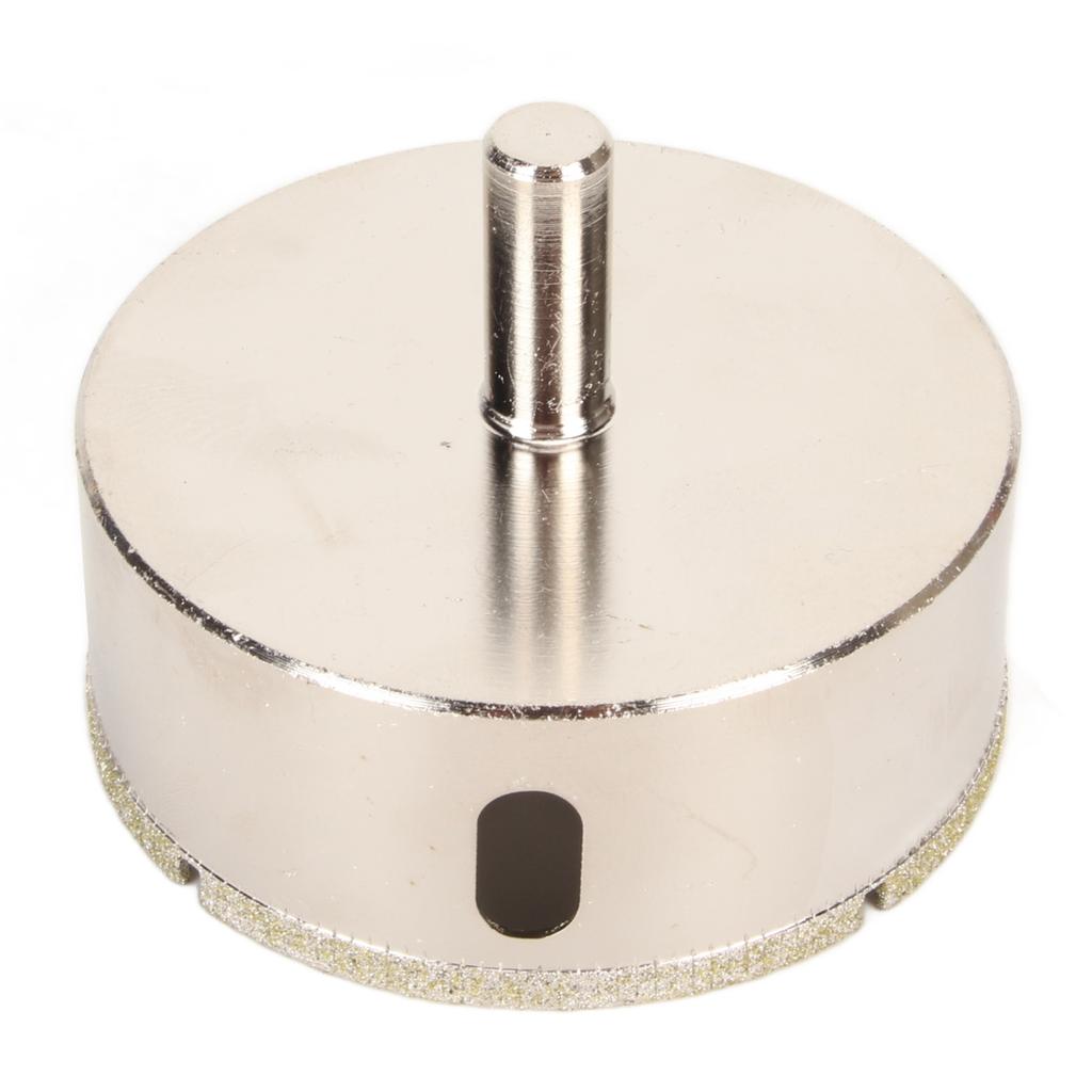 75mm Hole Saw Drill Bit Diamond Coating Nickel Plated Hole Opener for Ceramic Tile Marble Glass