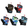 Cycling High Elastic Child Bicycle Gloves Camouflage Children's Bike Gloves Half Finger Mittens