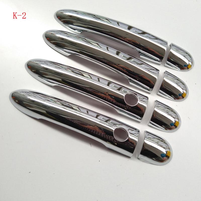 ABS Chrome Door Handle Cover for Renault MODUS 2004 20005 2006 2007 2008 2009 2010 2011 2012 Car Styling Auto Accessories 8 Pcs