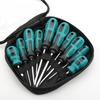 10Pcs Precision Screwdriver Set Hand Multi-tool Kit and Magnetic Bit Insulated Handle Screw Driver Repair Tools