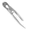 Dogyu Sangyo All-Stainless Steel Cutter with Ratchet, Long Ratchet Type, Curved, 01207