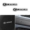 4 Bucăți Embleme Autocolante Insigne 3D din Aluminiu pentru Boxe Stereo Audio Mașină Pentru Lexus ES300 RX330 RX300 GS300 IS250 IS200 CT200h IS300 NX RX