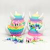 Yousheng 3D Printed Dragon Collectible Mini Egg with Articulated Dragon Inside Colorful Animal Miniature Fidget Toy Desktop Figurine for Home Office
