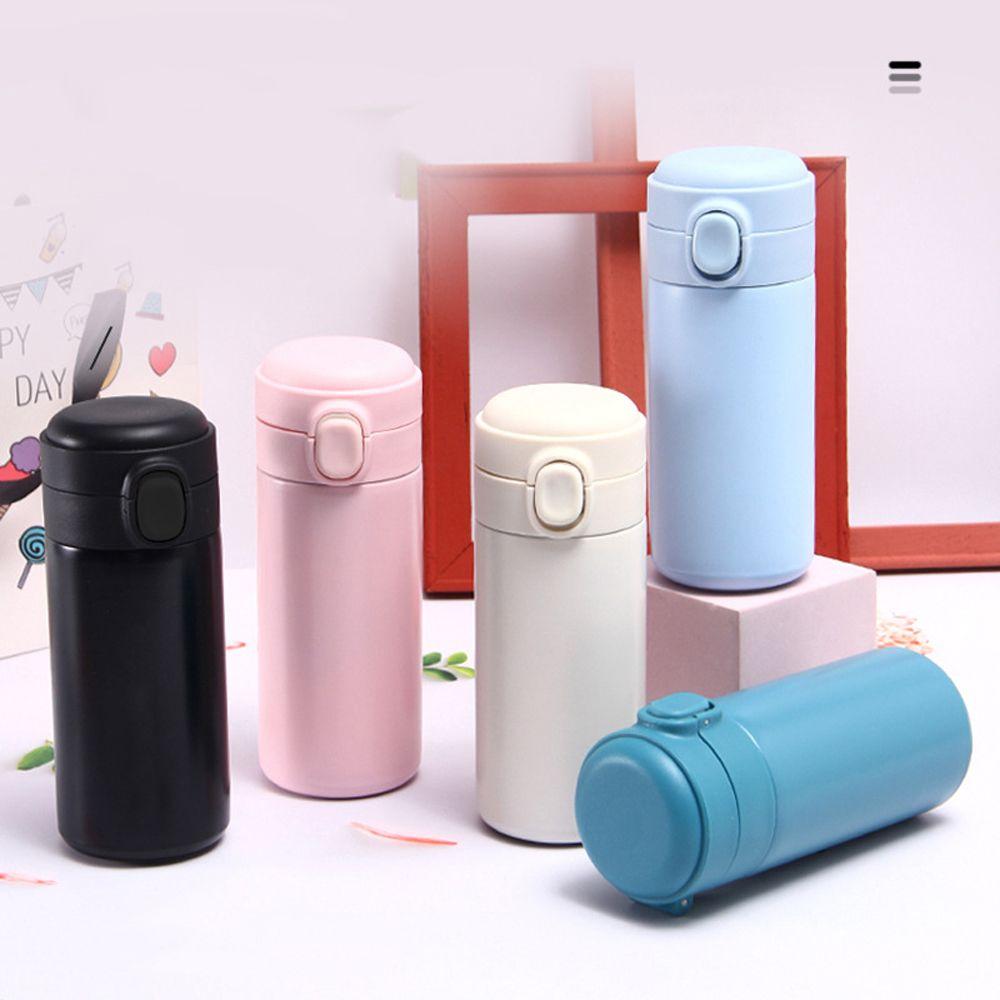 Steel Leak Proof Water Cup Bouncing Mug Pea Cup Thermal Cup Thermos Mug Water Bottle Vacuum Tumbler
