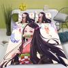 Demon Slayer Kimetsu No Yaiba Cartoon Quilt Cover Printed Breathable Bedding  Home Baby Bedroom Comforter Boys
