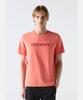 DESCENTE Tough Wording Graphic Short Sleeve T-Shirt Cotton Candy Pink Sr123Uts22 (B Type)