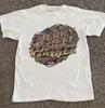 White Jerry Jeff Walker Cotton T-Shirt Full Size BS798