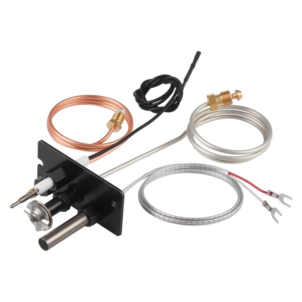 VEVOR Gas Pilot Assembly, OE 69L17, 69L1701, 904405, J4117, 108084-02 Fireplace Gas Pilot Assembly Kit, Natural Gas Ignition Replacement