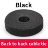Home Office Cable Tie Roll Easy Quick Wrap Reusable Self-Gripping Hook Loop Straps for Wire Management Cut To Length