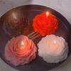 Molde de Silicona para Velas de Peonía 3D DIY Relieve Flor Jabón Resina Yeso Molde Decoración del Hogar Pastel de Chocolate Hielo Horneado Herramienta para Hacer Regalos
