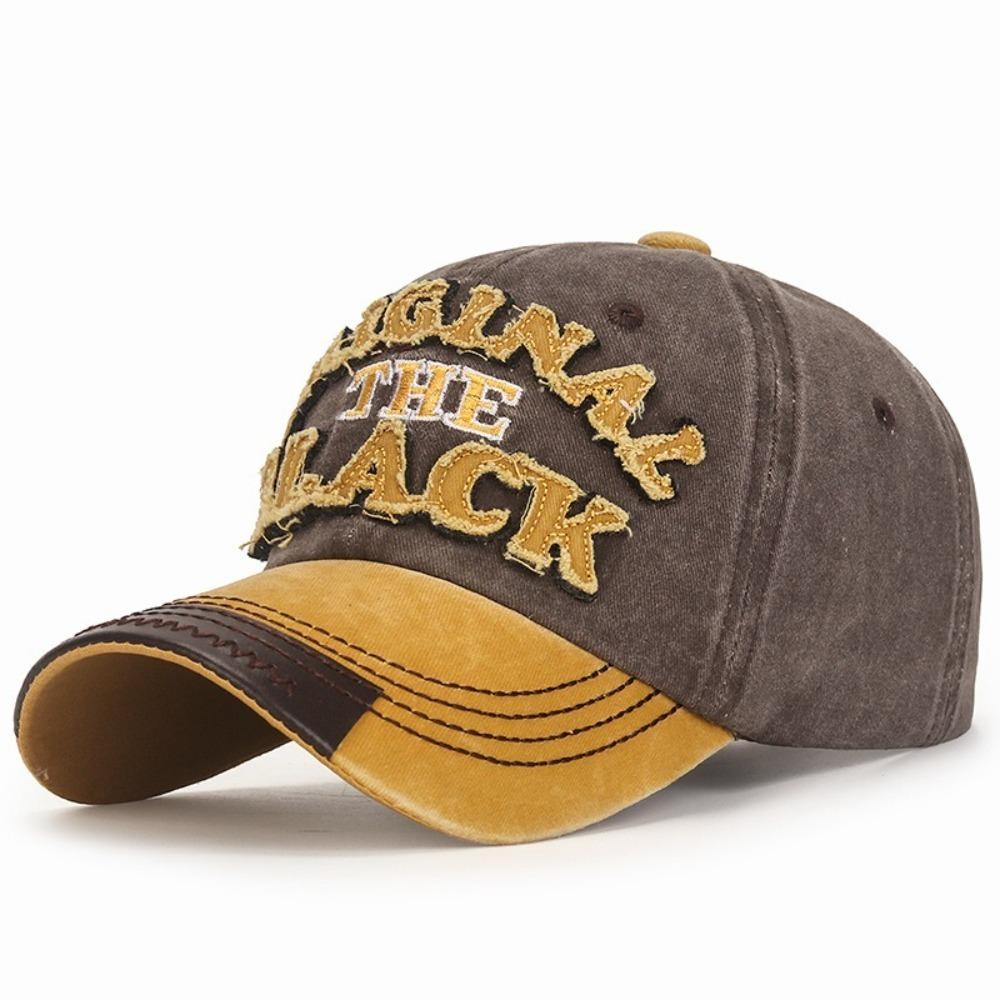 Letter Embroidered Baseball Cap Retro Hip Hop Gorras New Trucker Cap Outdoor Sports