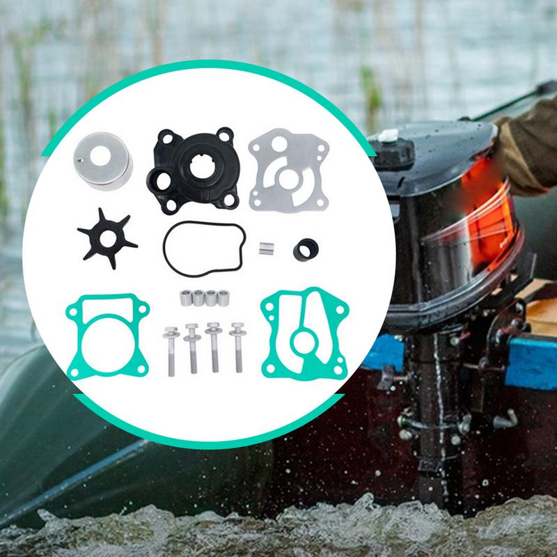 Water Pump Impeller Replacement Kit Outboard Motor Parts Replace Boat Water Pump Impeller Water Pump Impeller Service Kit