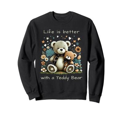 Uroczy Miś Życie jest lepsze z misiem bluza