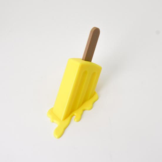 Melting Ice Cream Fridge Magnet DIY Home Office Kitchen Locker Fridge 3D Ice Stick Magnetic Decoration Ornament