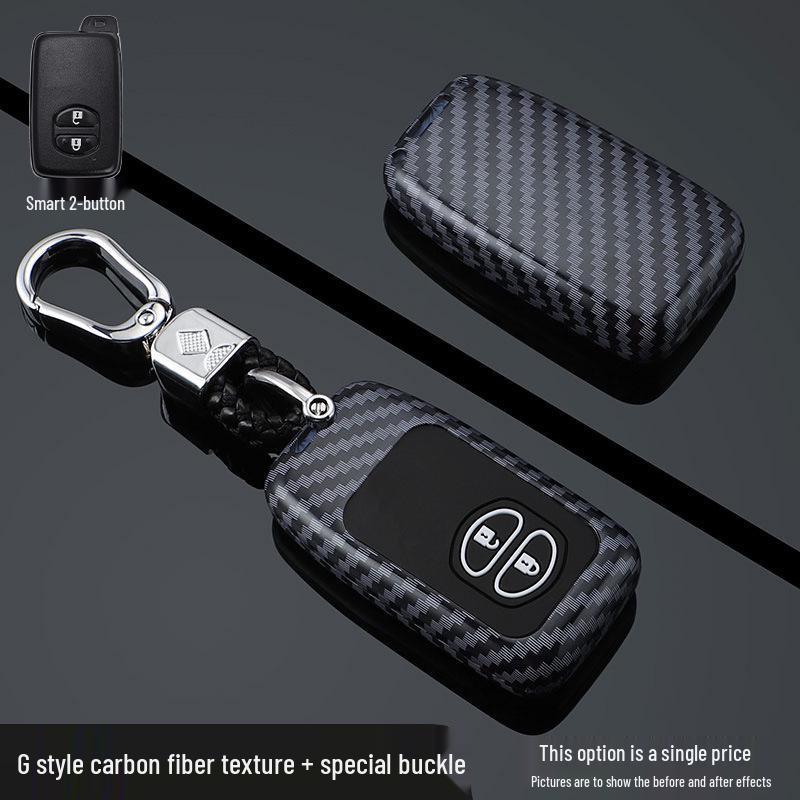 Compatible Key Shell Cover for Toyota Crown, Reiz, Prado, Land Cruiser, Camry